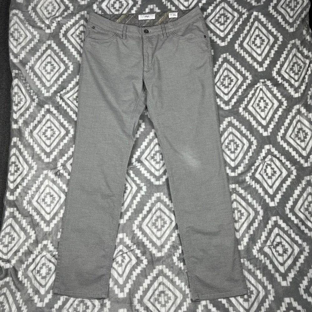 Brax Chuck Modern Fit‎ Chino Pants Mens 35x32 Flat Front Performance Stretch